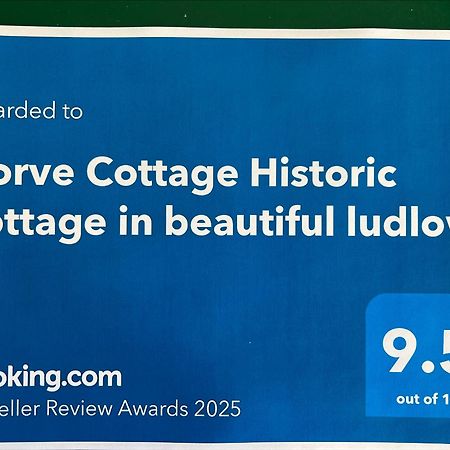 Corve Cottage Historic Cottage In Beautiful לאדלו מראה חיצוני תמונה